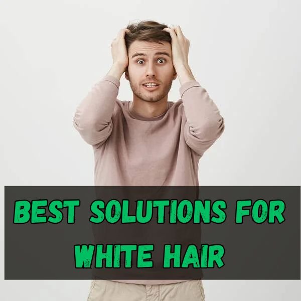White hair in young age