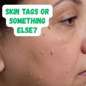 skin tags on face