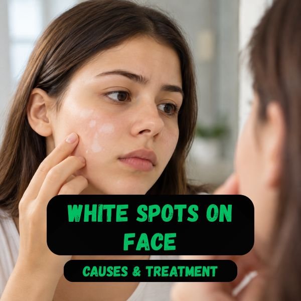 White Spots on Face causes and treatment